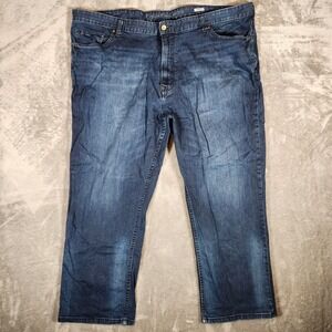 Calvin Klein Jeans Women's 49X29 (Tag 50X30) High-Rise Straight Leg Blue 41AN785